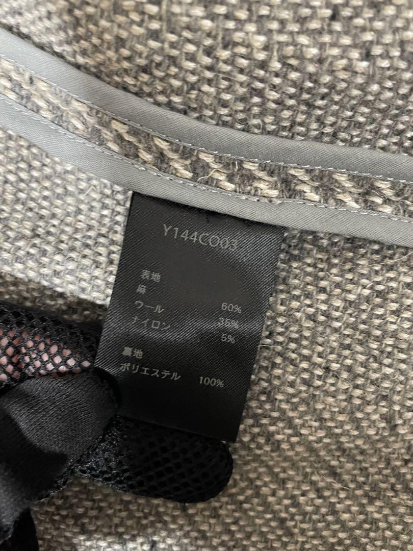 YANTOR グレー チェスターコート メンズ　M