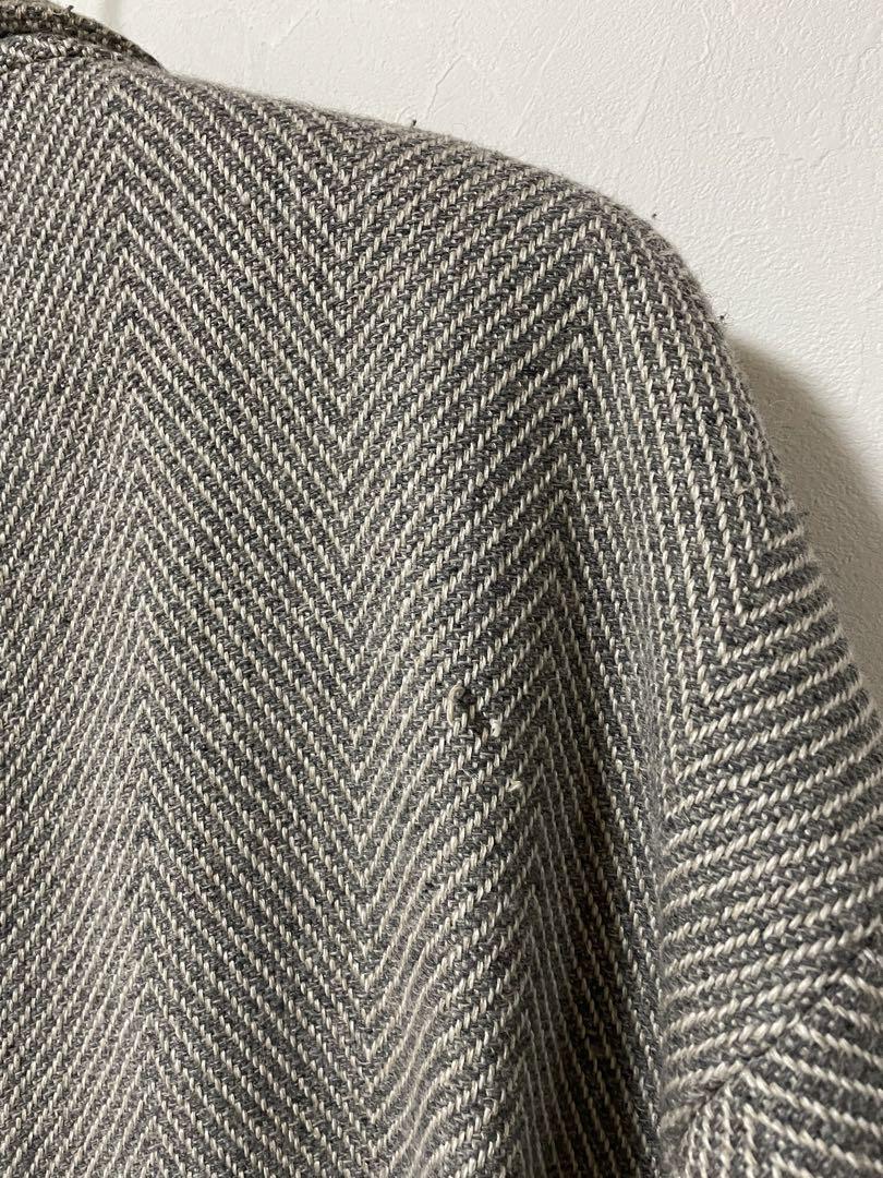 YANTOR グレー チェスターコート メンズ　M