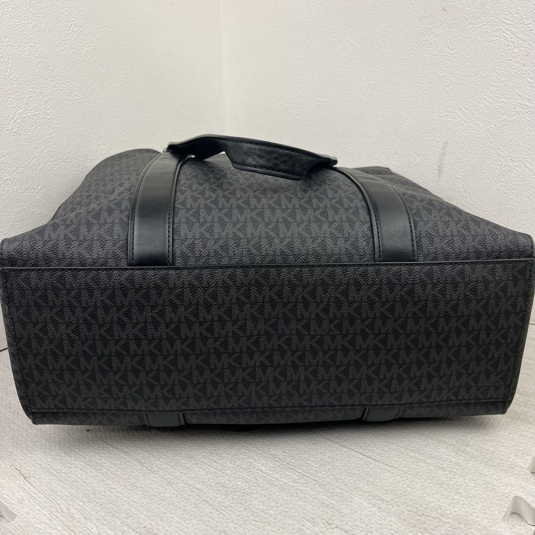 美品✨ マイケルコース トートバッグ MK シグネチャー A4 肩掛け ビジネス