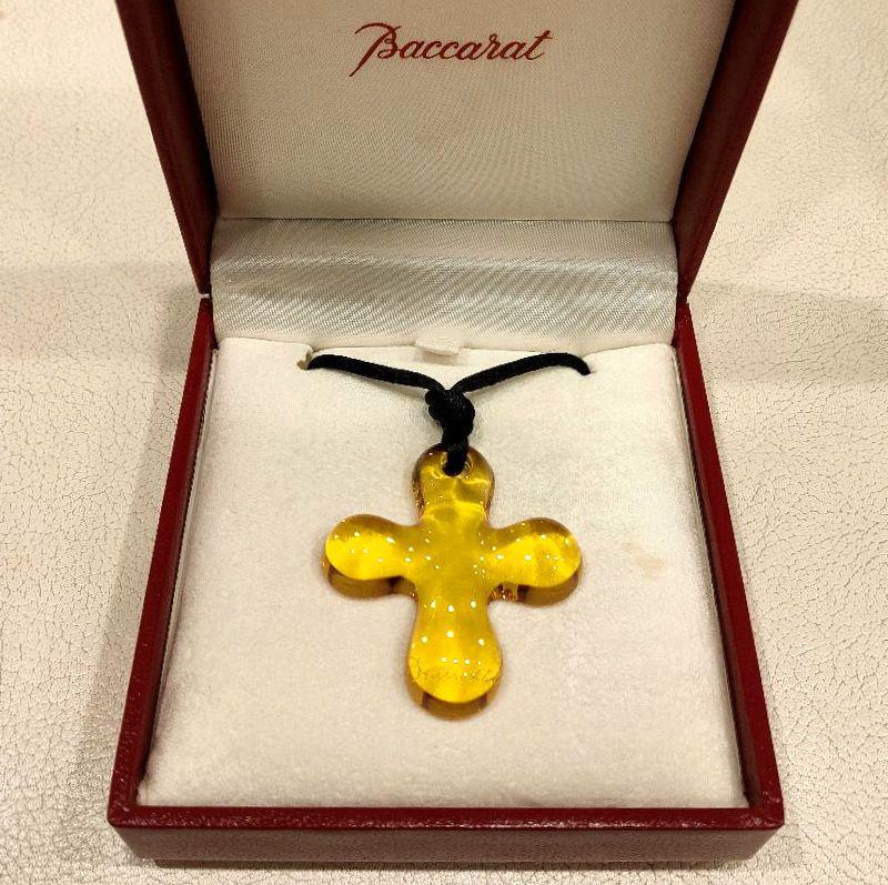 極美品　バカラ オクシタン　イリゼクリア　ネックレス ペシェミニョンクロス
