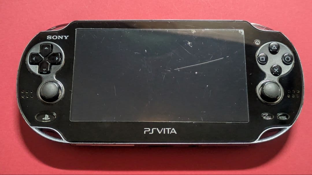 PlayStation Vita PS VITA PCH-1000 本体全体的に状態が悪い