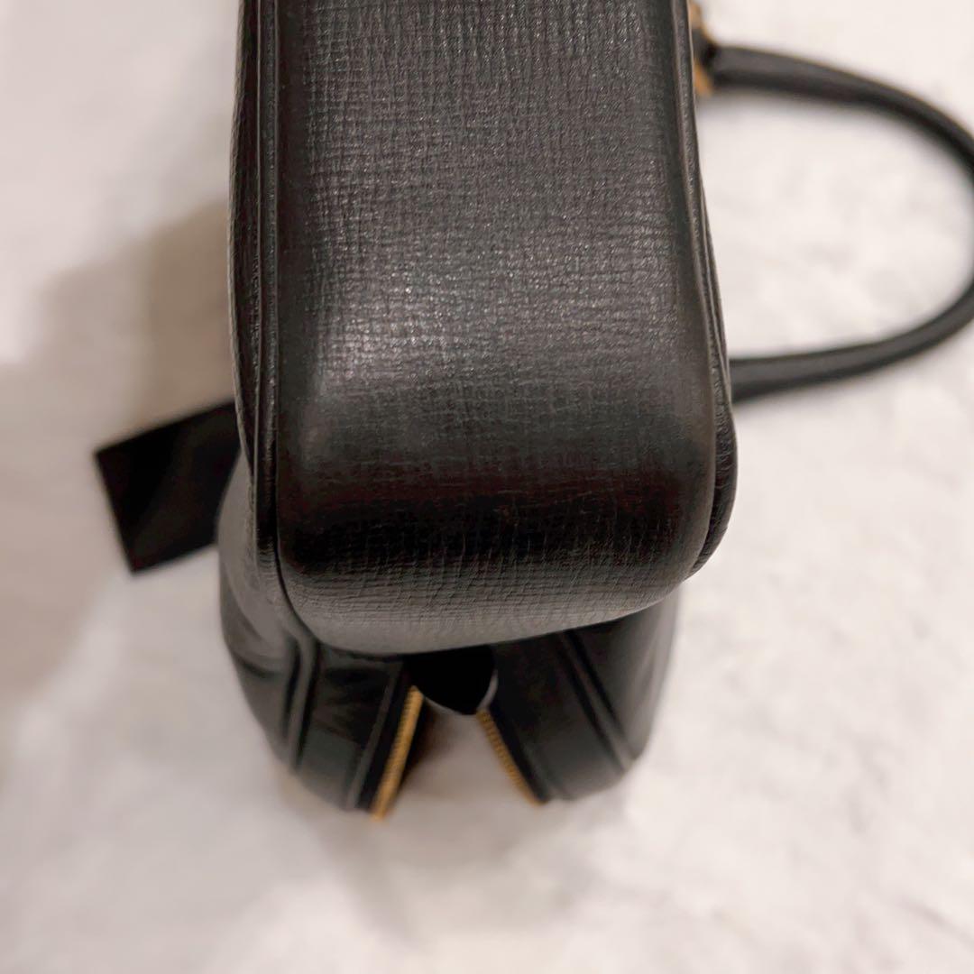 値下歓迎 美品 Burberrys ブラック レザー ビジネスバッグ