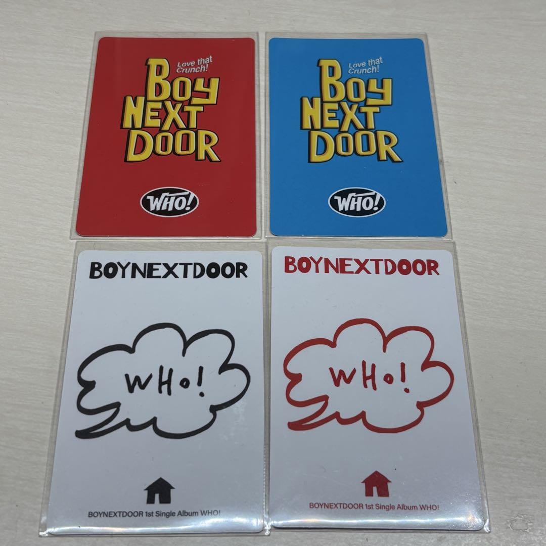 BOYNEXTDOOR テサン WHO トレカ