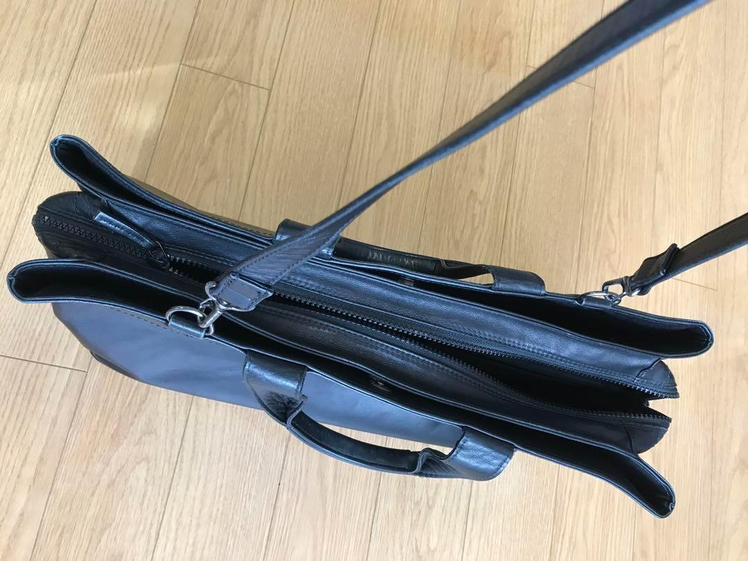 値段相談応じます　2WAY　本革　BIGLIDUE　ビリドゥーエ　ビジネスバッグ
