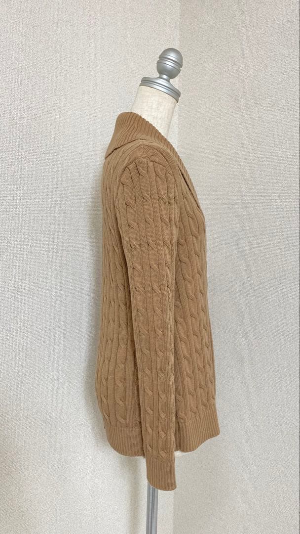 【極美品】LAUREN RALPH LAUREN ケーブル カシュクールニット