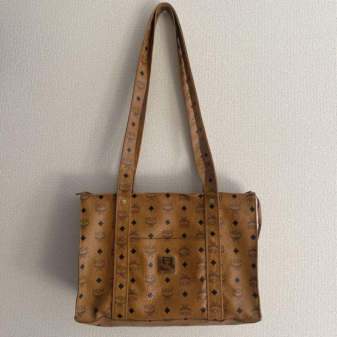 最終値下げ　MCM ブラウン ショルダーバッグ