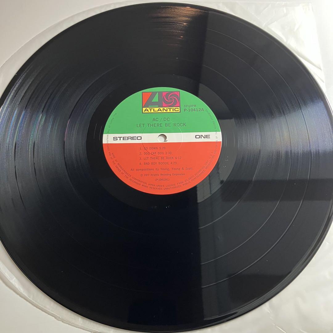 LP　AC/DC　ロック魂　「LET THERE BE ROCK」 　レコード