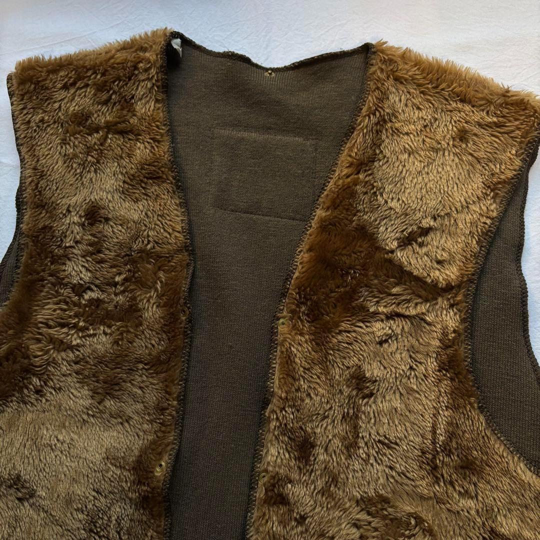Barbour バブワー　ライナーベスト　ファーベスト　イングランド製　古着
