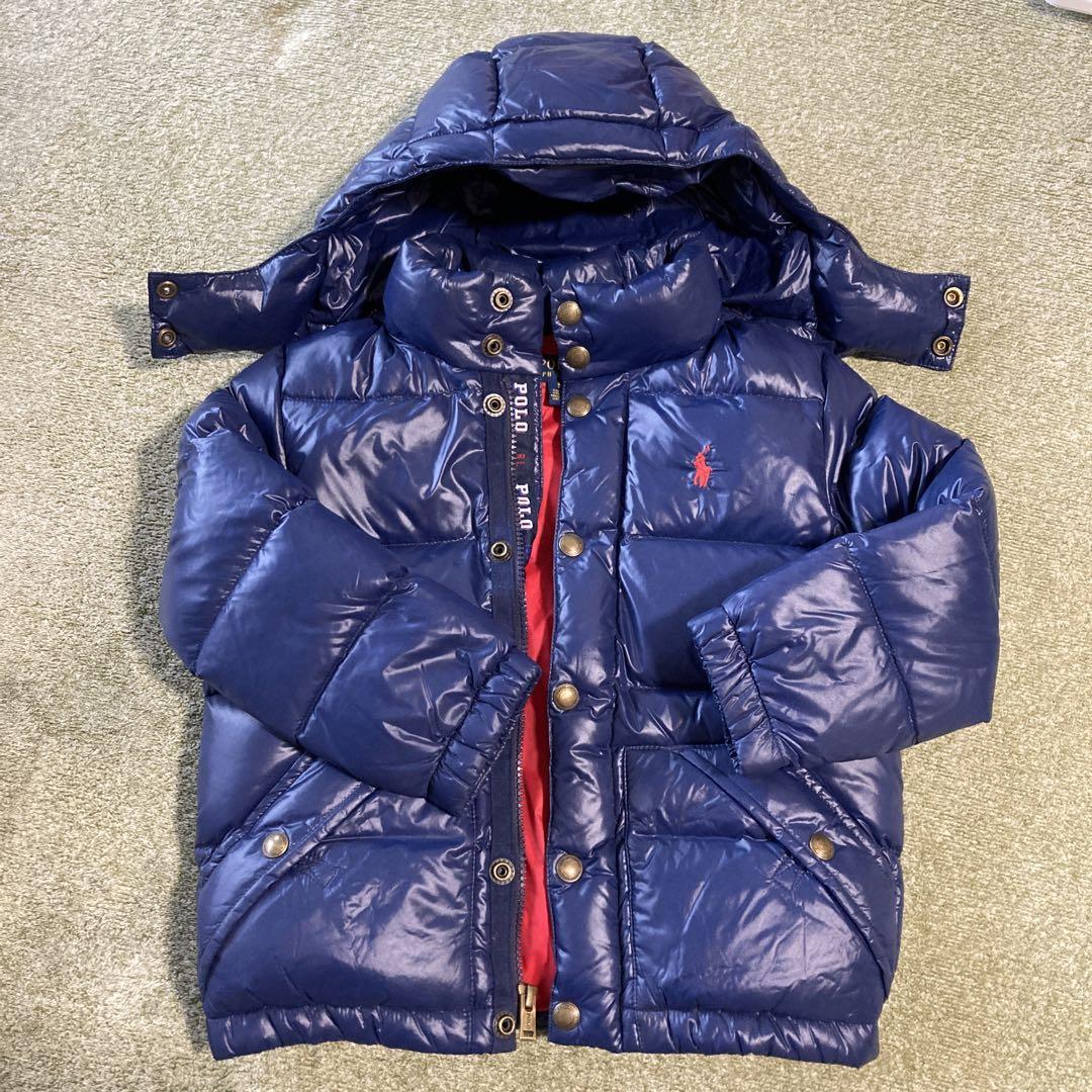 美品ラルフローレン キッズ 110 サイズ5 T 紺 ダウン ジャケット♪ - メルカリ 美品ラルフローレン キッズ 110 サイズ5 T 紺 ダウン ジャケット♪ - メルカリ