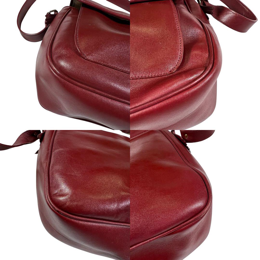 BURBERRY バーバリー メッセンジャーバッグ レザー ボールド