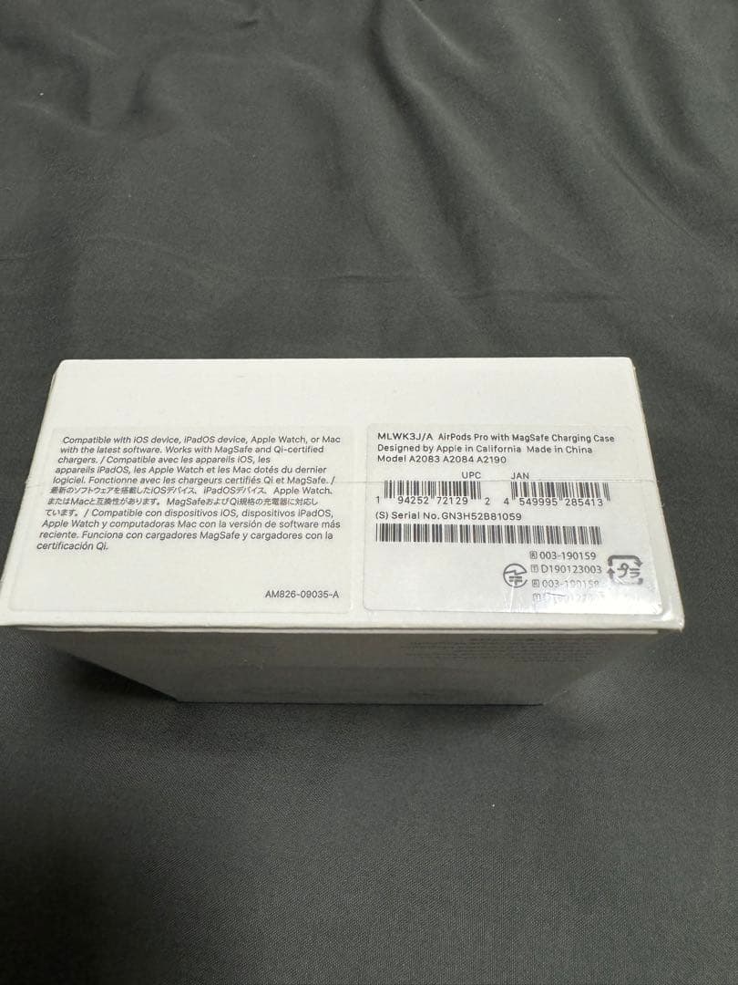 AirPods Pro 本体 Apple Airpods Pro 新品未開封