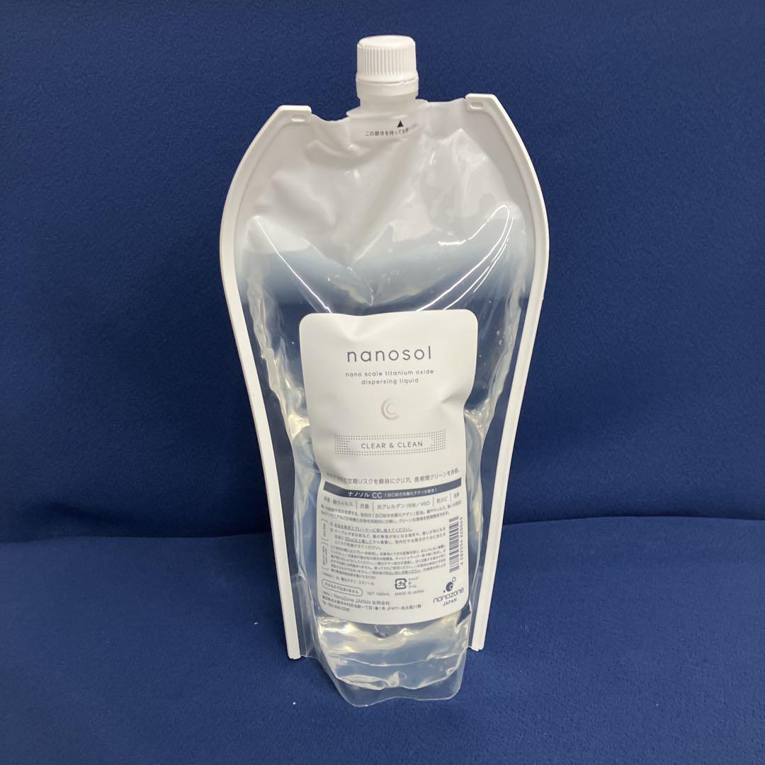 新品　ナノソルCC レフィル 1000ml　詰め替え用　除菌・抗菌・除ウイルス