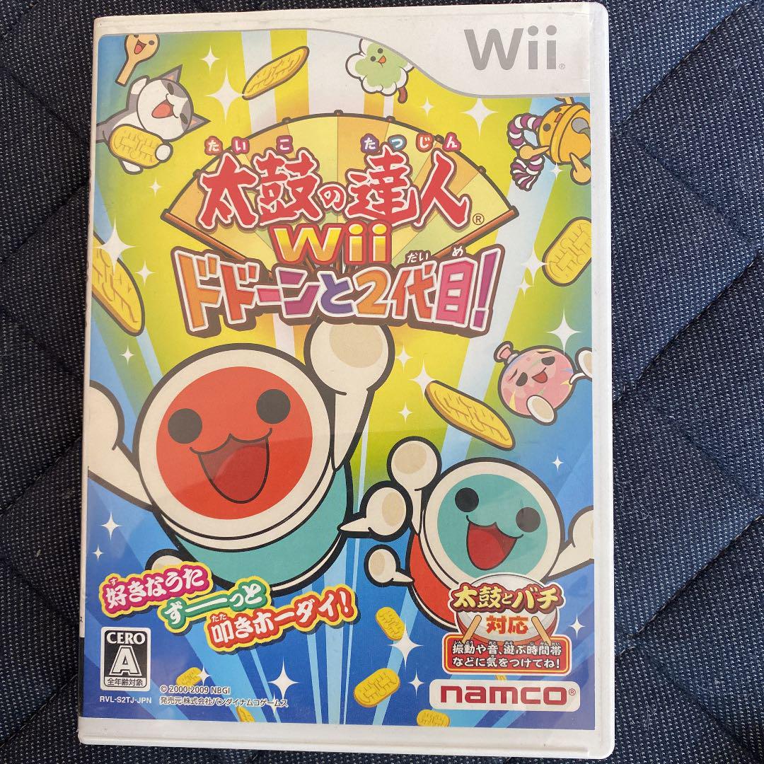 楽天市場】wiiソフト「 太鼓の達人wii ドドーンと2代目！」＋