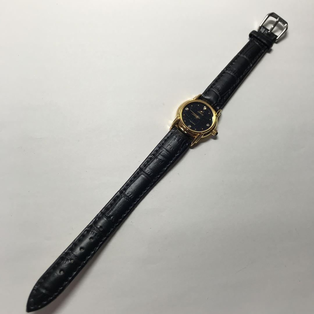 ENICAR エニカ 腕時計 レディース スイス製 希少　稼働品　石付き