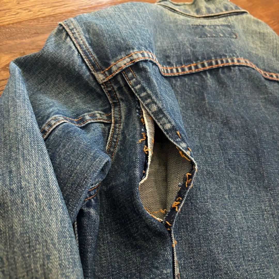 Levi's Gジャン デニム　4th 70s 布ケアタグ　リーバイス