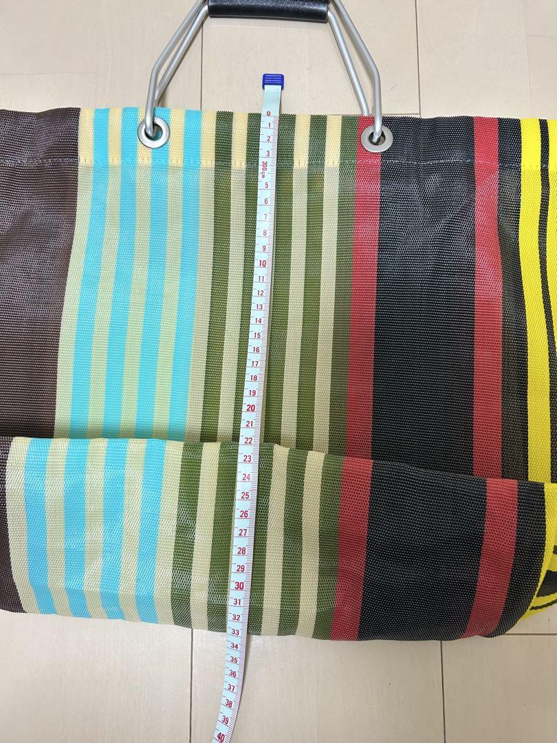 MARNI カフェストライプ トートバッグ