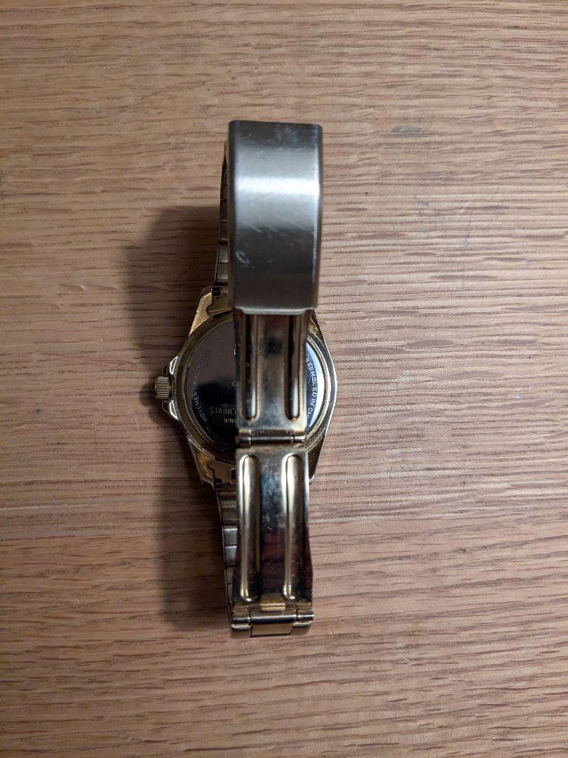 【おすすめ】【お値下】TIMEX タイメックス ダイバーズ　ゴールド 腕時計
