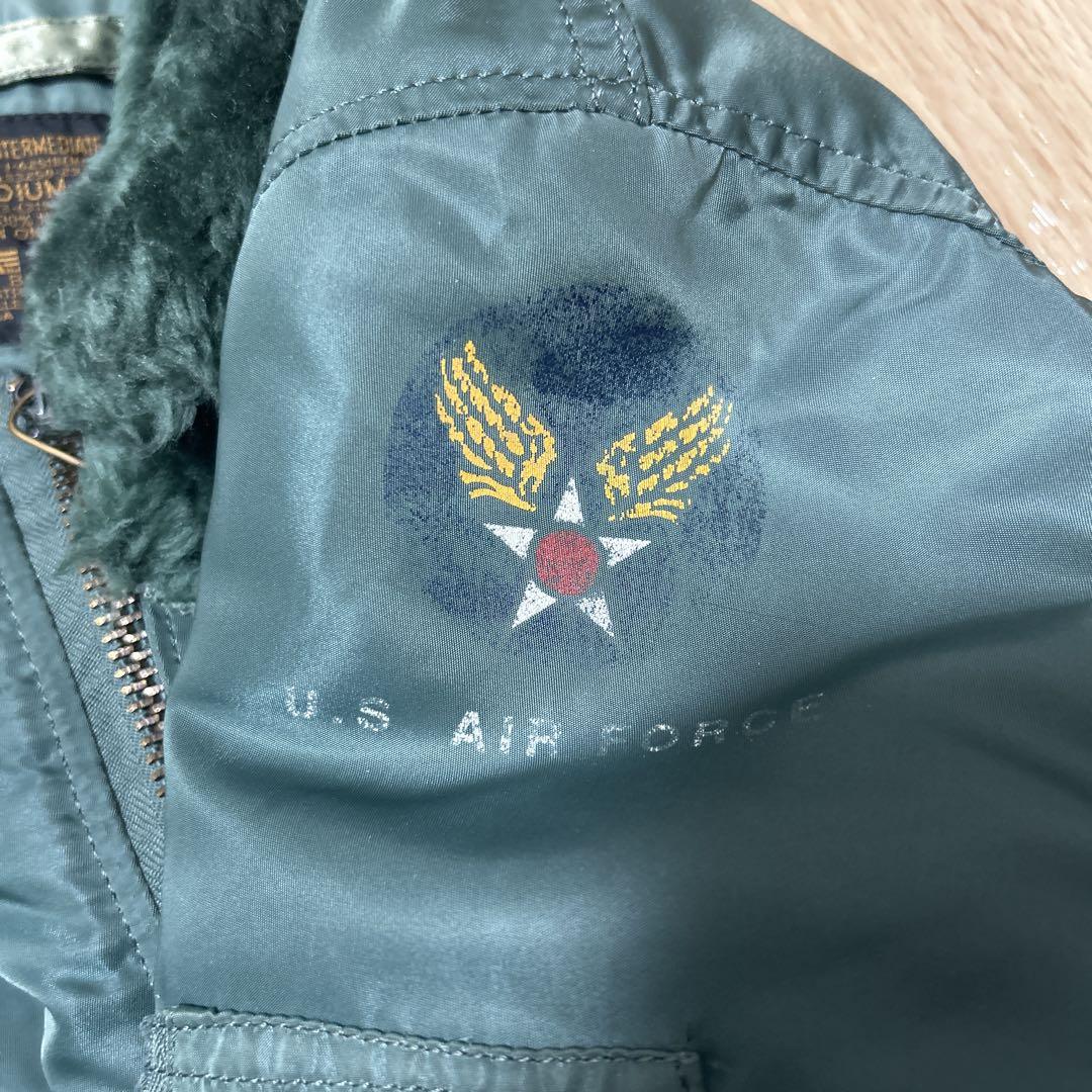 90s アルファ B-15D フライトジャケット