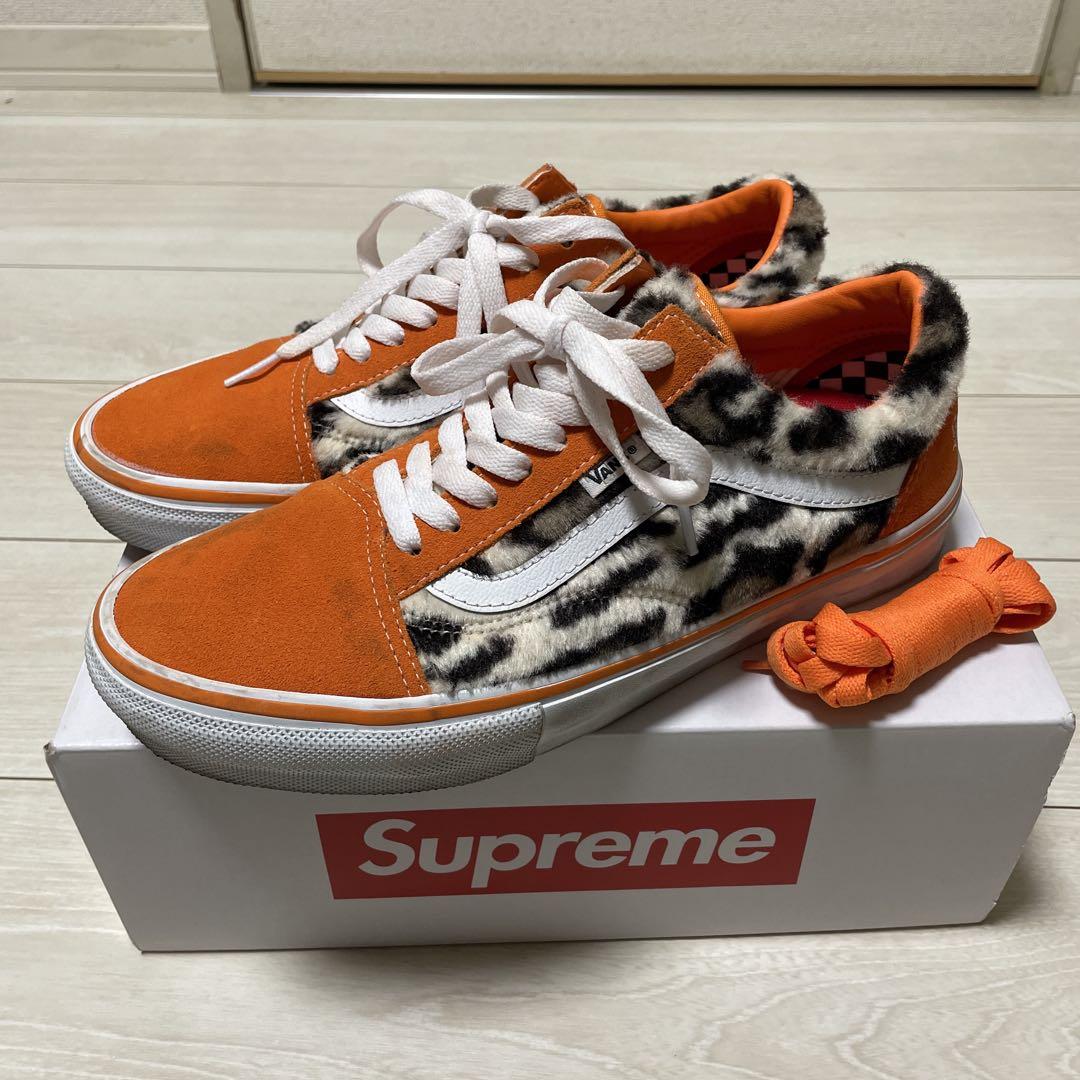 Supreme × Vans Leopard Old Skool Orange 14,039円