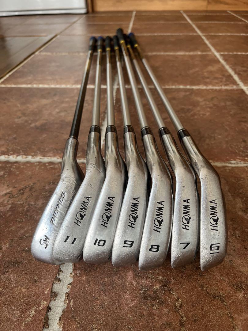 ホンマ HONMA BeZEAL 525 アイアン7本セット 純正シャフトR