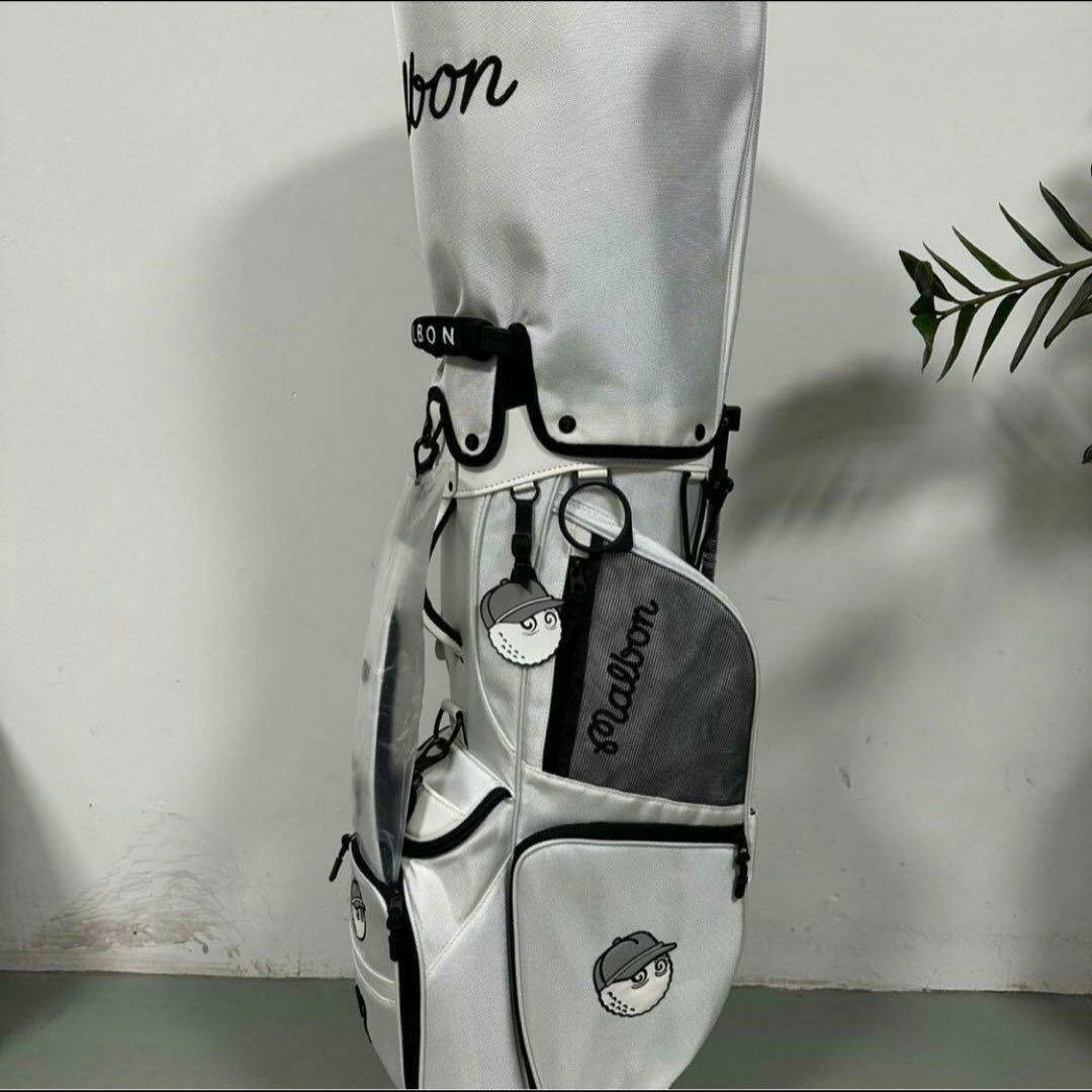 マルボンゴルフ Malbon GOLF キャディバッグ　スタンドバッグ 男女兼用