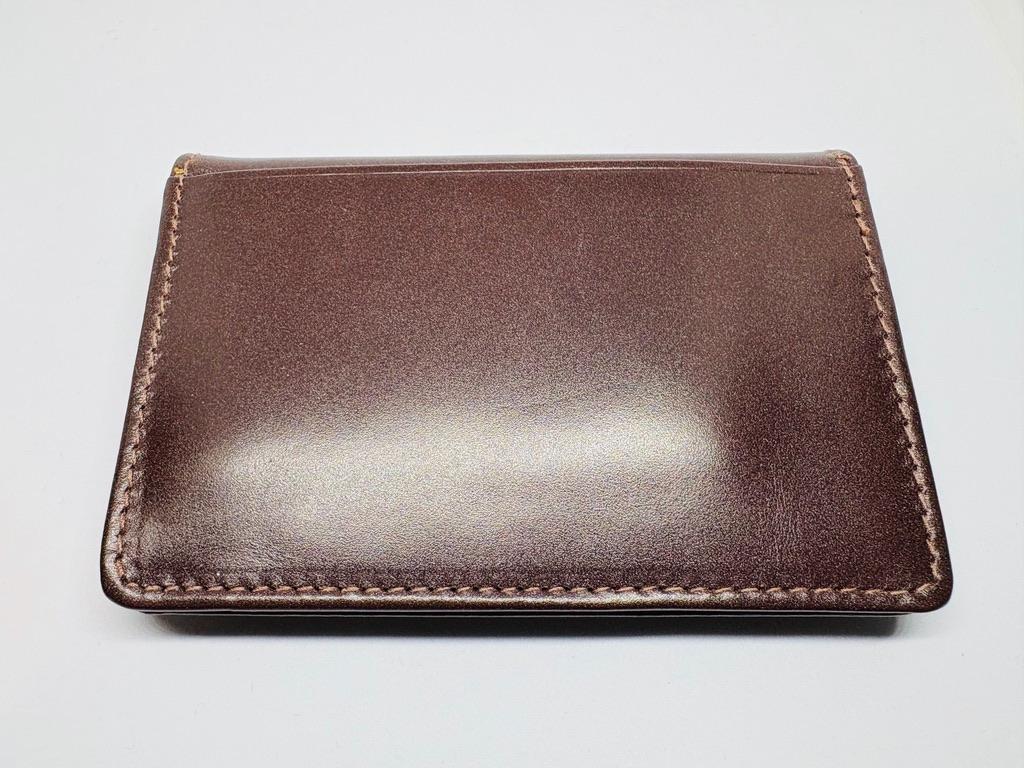 ホワイトハウスコックス S1751 NAME CARD CASE/ BRIDLE