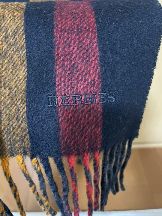 品質保証2022 値下げ‼︎エルメス マフラー ストライプ YanlS-m65353870182 HERMES 大得価国産