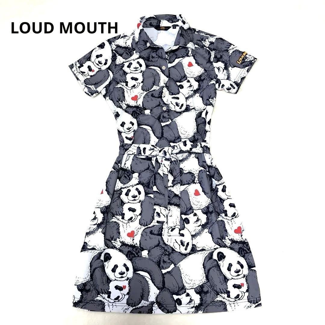 【極美品】LOUDMOUTH ラウドマウス　ワンピース　パンダ柄　人気