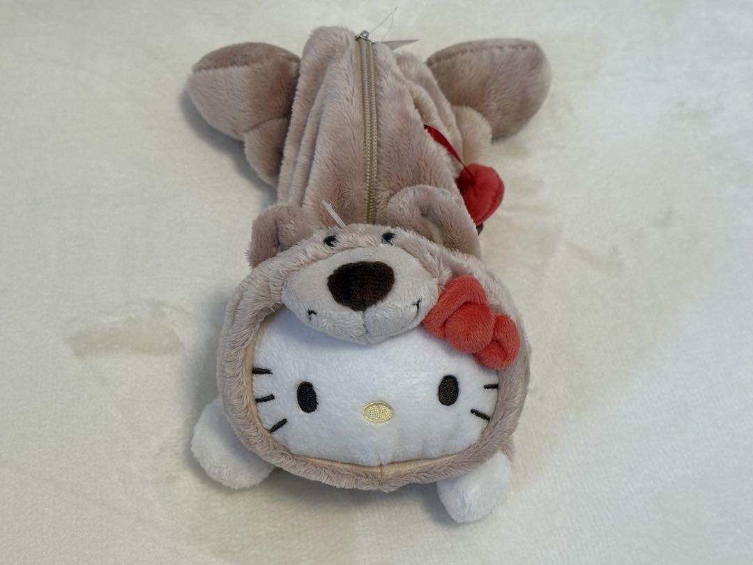 新品タグ付◆ニキ◆NICI×サンリオコラボ◆キティー着ぐるみペンケース
