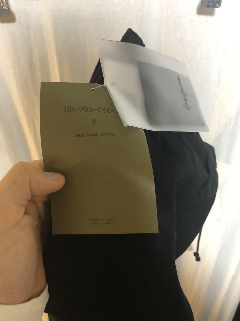 KATSURAGI PAINTER PANTS BLACK - Yohji Yamamoto POUR HOMME