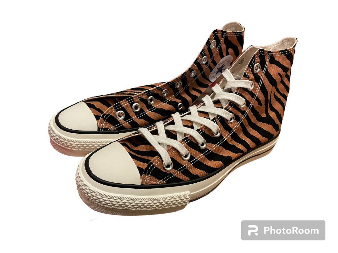 新品コンバースALLSTAR日本製タイガー豹柄jack purcell26h（ALL