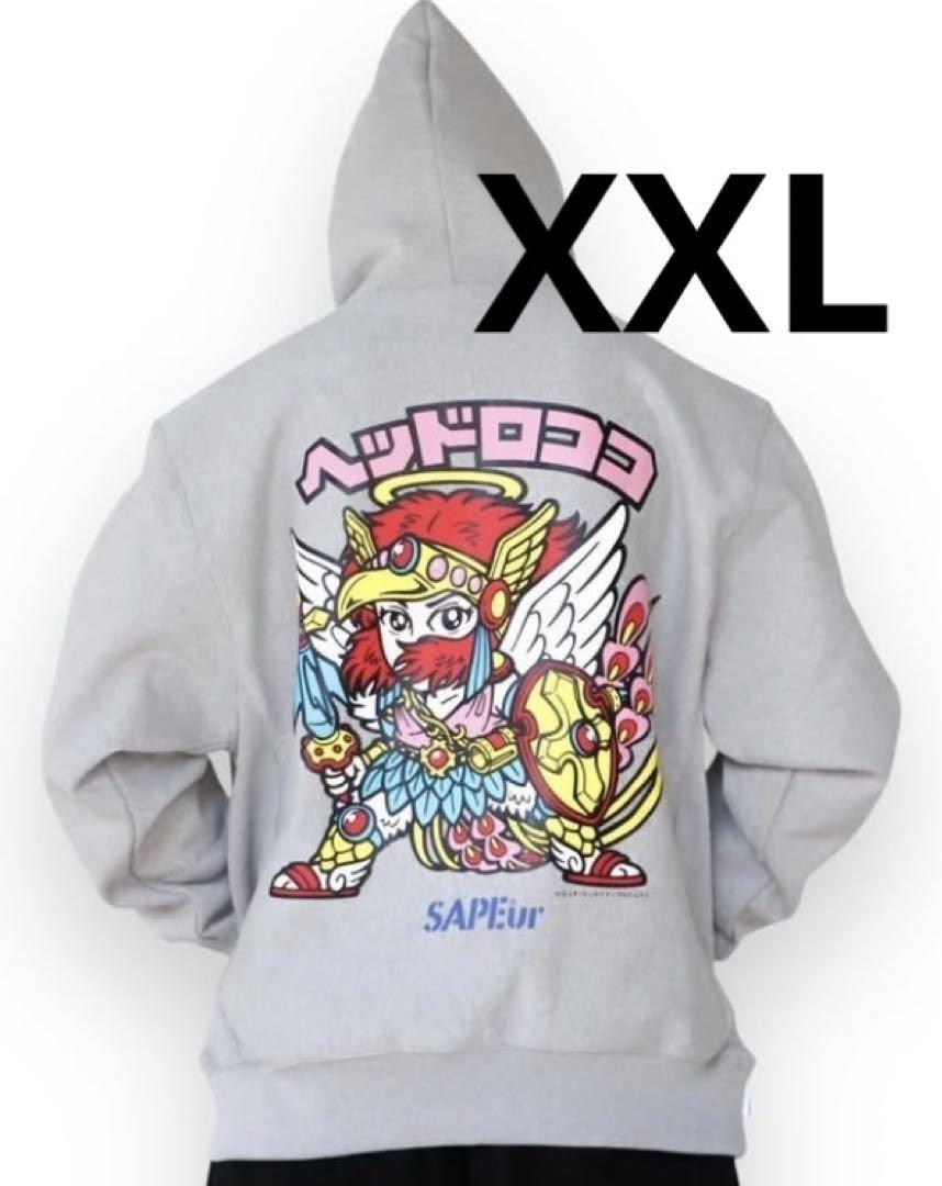 SAPEur サプール ビックリマン コラボフーディーヘッドロココ XXL