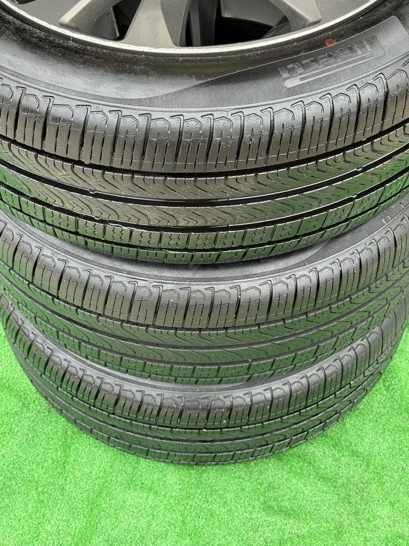 C*T様 スバル 純正 17インチ アルミホイール 17x7.5J+55 100
