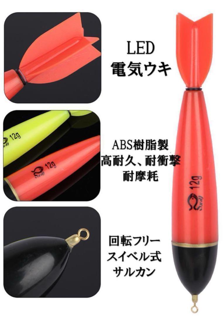 楽天市場】釣研 電気ウキ LF 遠投カゴナイト II 8号 20.0g