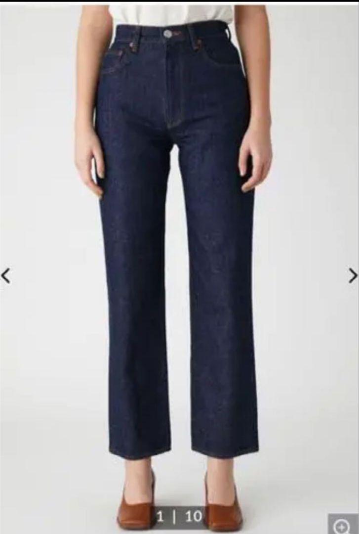 【美品】MOUSSY PLAIN JEANS STRAIGHT 27インチ