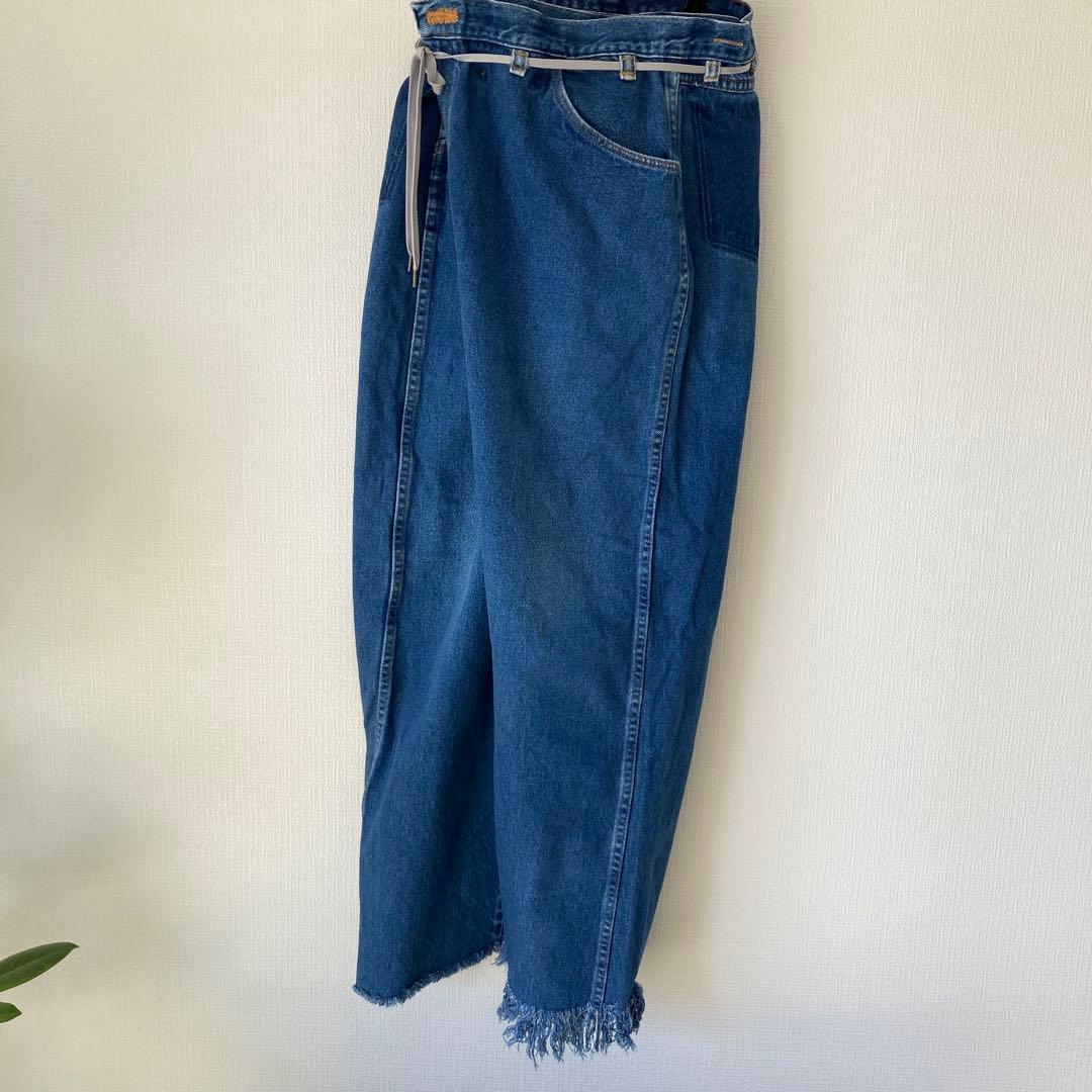 く日はお得♪ VINTAGE EUREKA MAISON REWORK PANTS BIGGY デニム