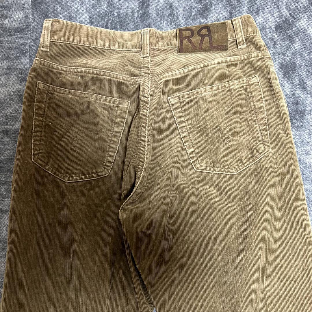 RRL ダブルアールエル　コーデュロイパンツ　30インチ　ブラウン