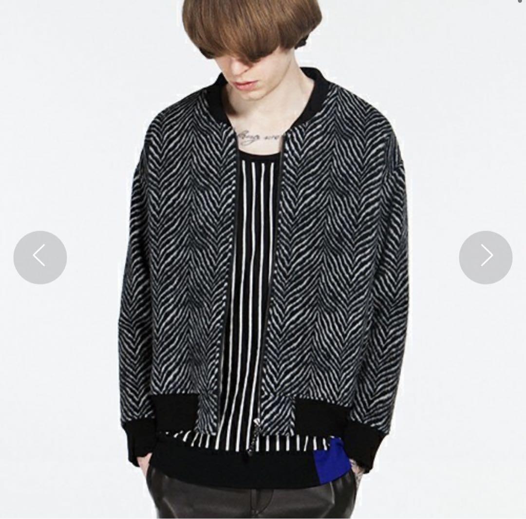 SHAREEF ZEBRA SHAGGY BLOUSON シャリーフ