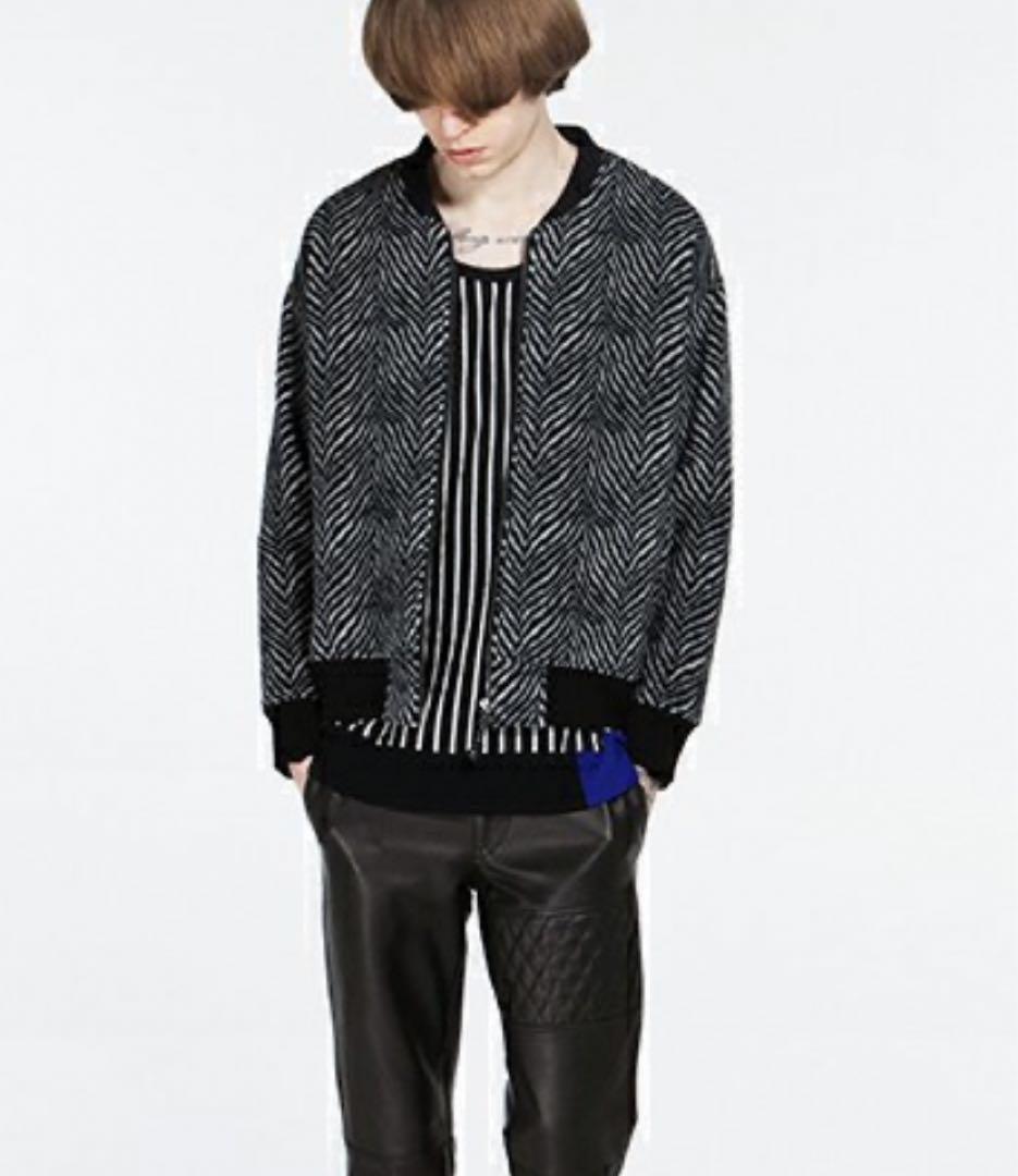 SHAREEF ZEBRA SHAGGY BLOUSON シャリーフ