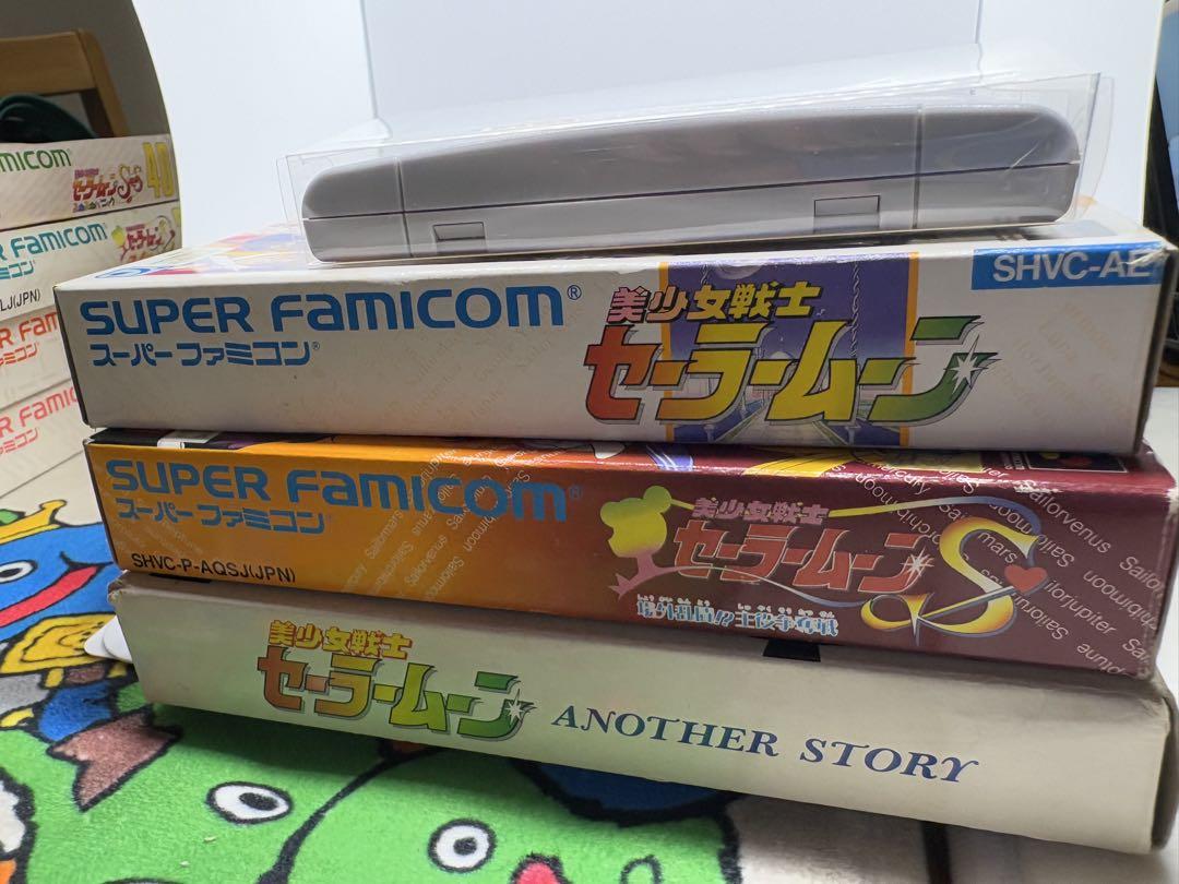 スーパーファミコン - スーパーファミコンソフト エンジェル製セーラームーン 4本セット スーパーファミコンソフト エンジェル製セーラームーン 4本