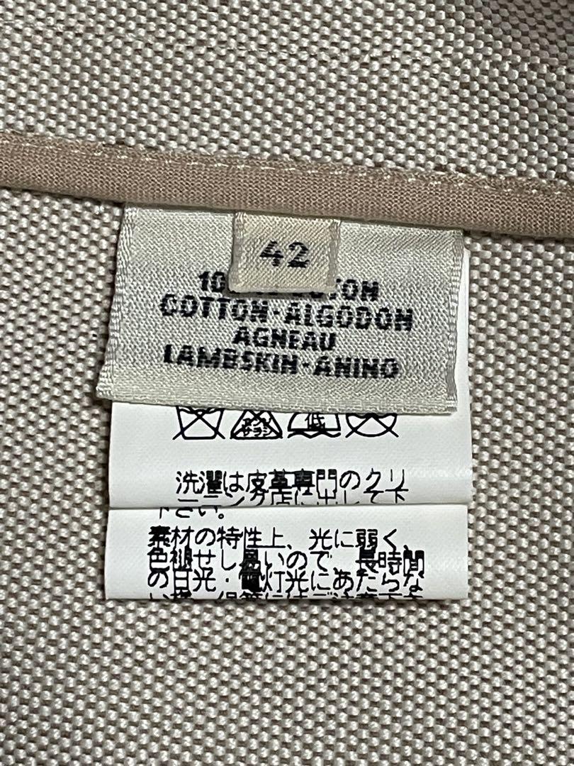 HERMES エルメス　42 グレナンボタン　アーカイブベスト　マルジェラ期