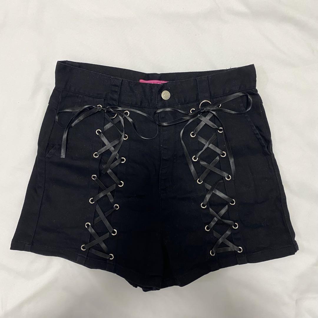 【amilige】ガーターベルト付きパンツ