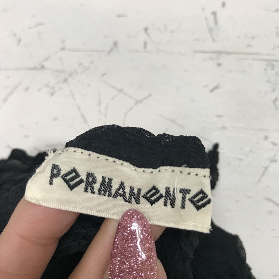 希少品 ISSEY　MIYAKE　PeRMANeNTeくしゅくしゅシアートップス