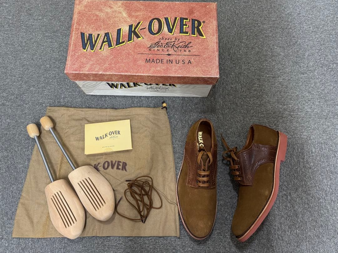 WALK OVER ウォークオーバー サドルシューズ US927cm WALK OVER