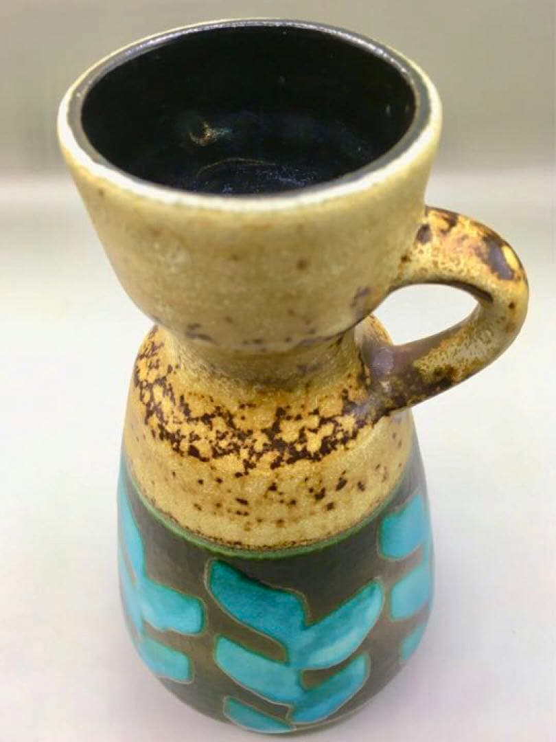 卓出独60年代 Dümler Breiden lava 303-16 Fat 花瓶 | orestesdiaz.com