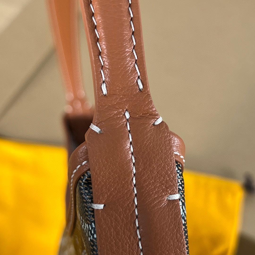 ゴヤール ボエム hobo ブラウン ブラック PVC