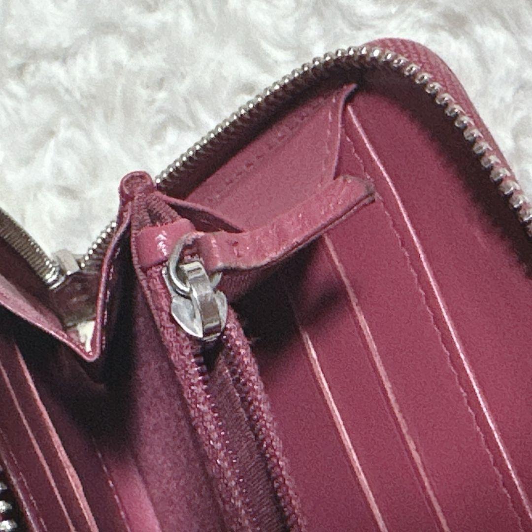 CHANEL 美品 フーシャ 長財布 レディース カメリア ラウンドファスナー