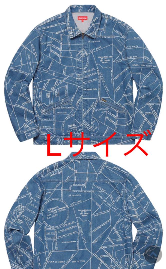 supreme gonz map work jacket