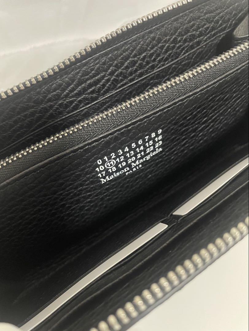 ★ Maison Margiela ★ ステッチ ファスナー長財布 関税送料込み【MAISON MARGIELA】ロゴ 4本ステッチ 長財布