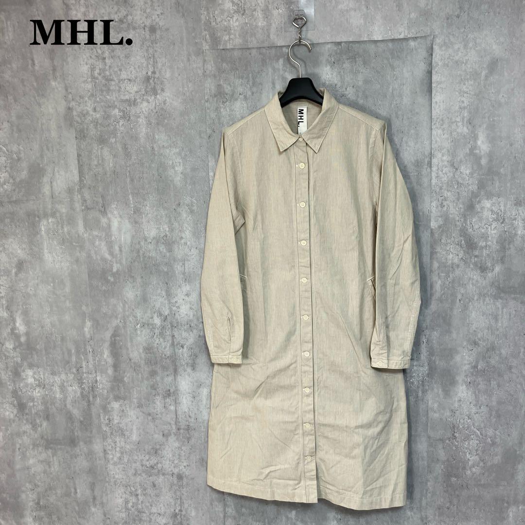 【お気にいる】 シャツワンピース MHL 1 メルカリ - ワンピース